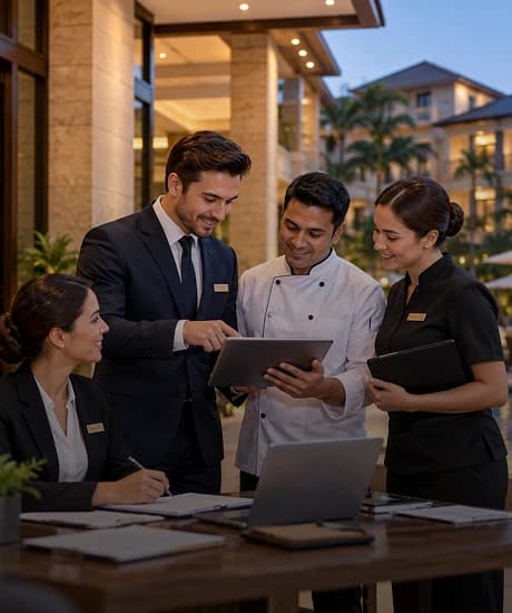 Hospitality groups team